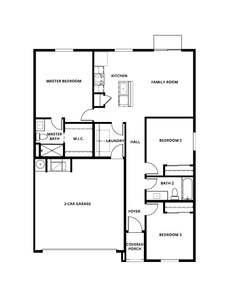 Amado Floor Plan - LGI Homes