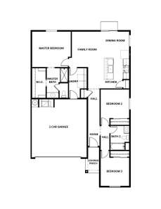Ash Floor Plan - LGI Homes