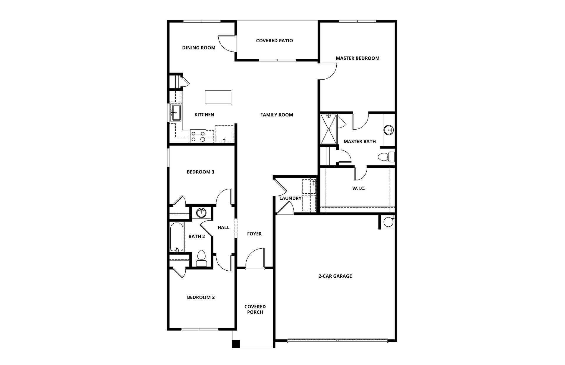 The Blanco has a wonderful open-concept layout .