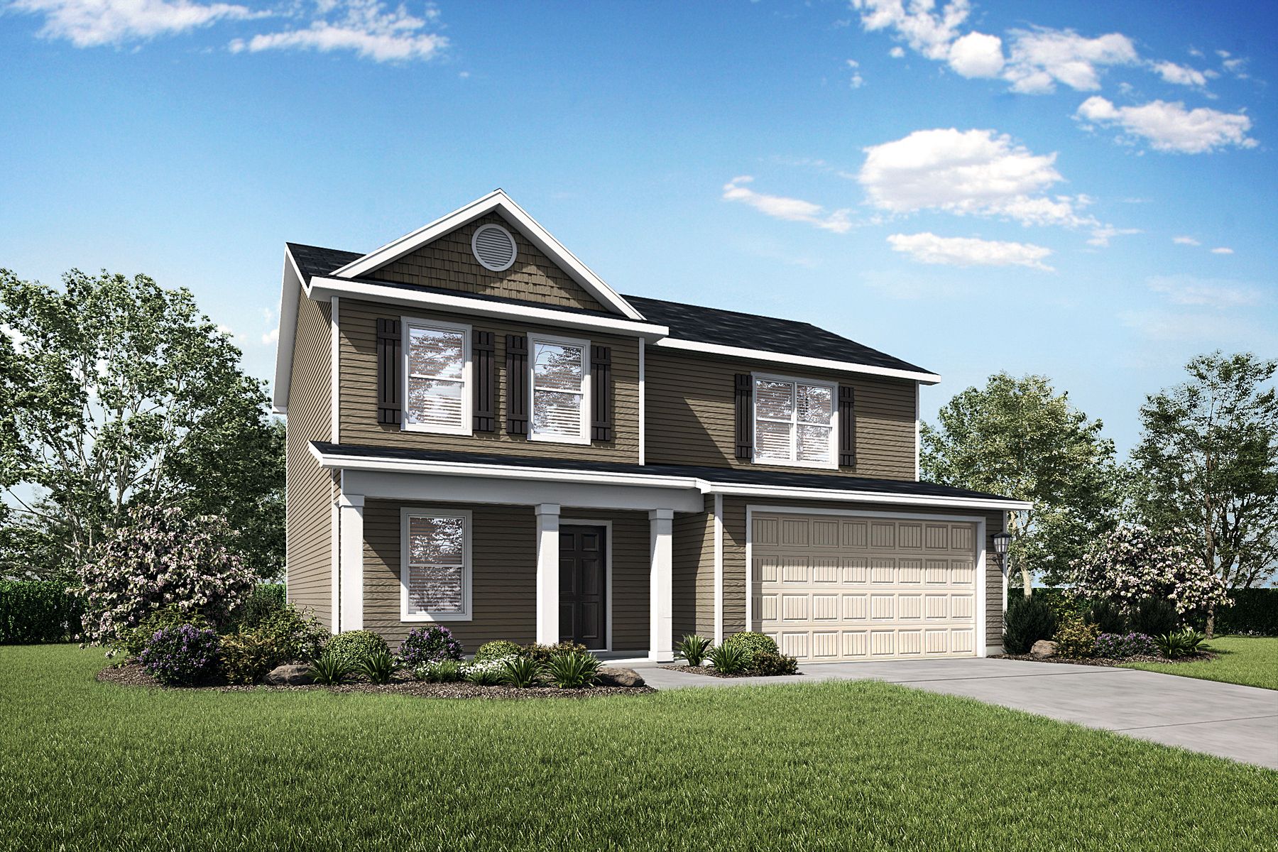 This home is two stories!