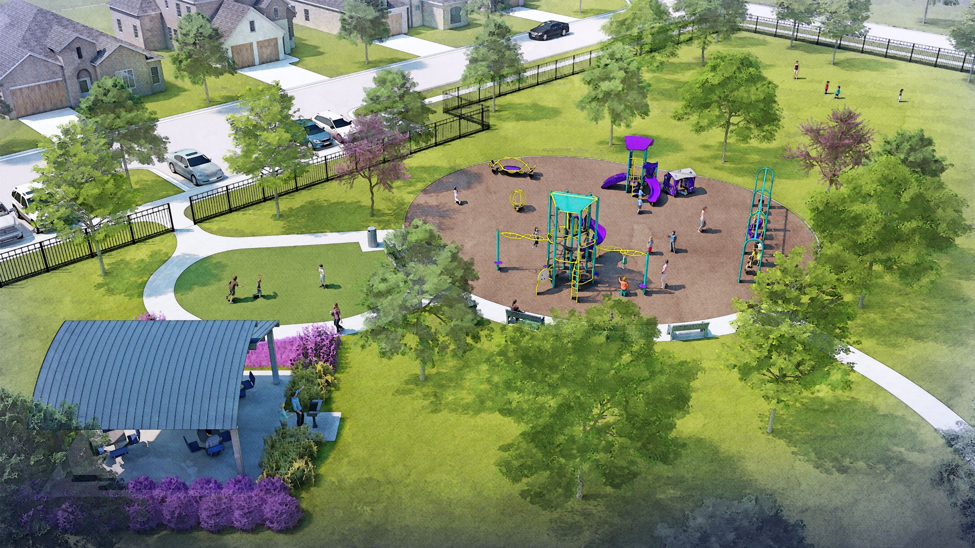 Rendering of the future park at Southaven