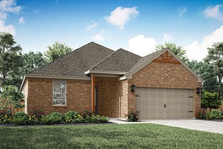 Rendering of the beautiful, one-story Canton plan.