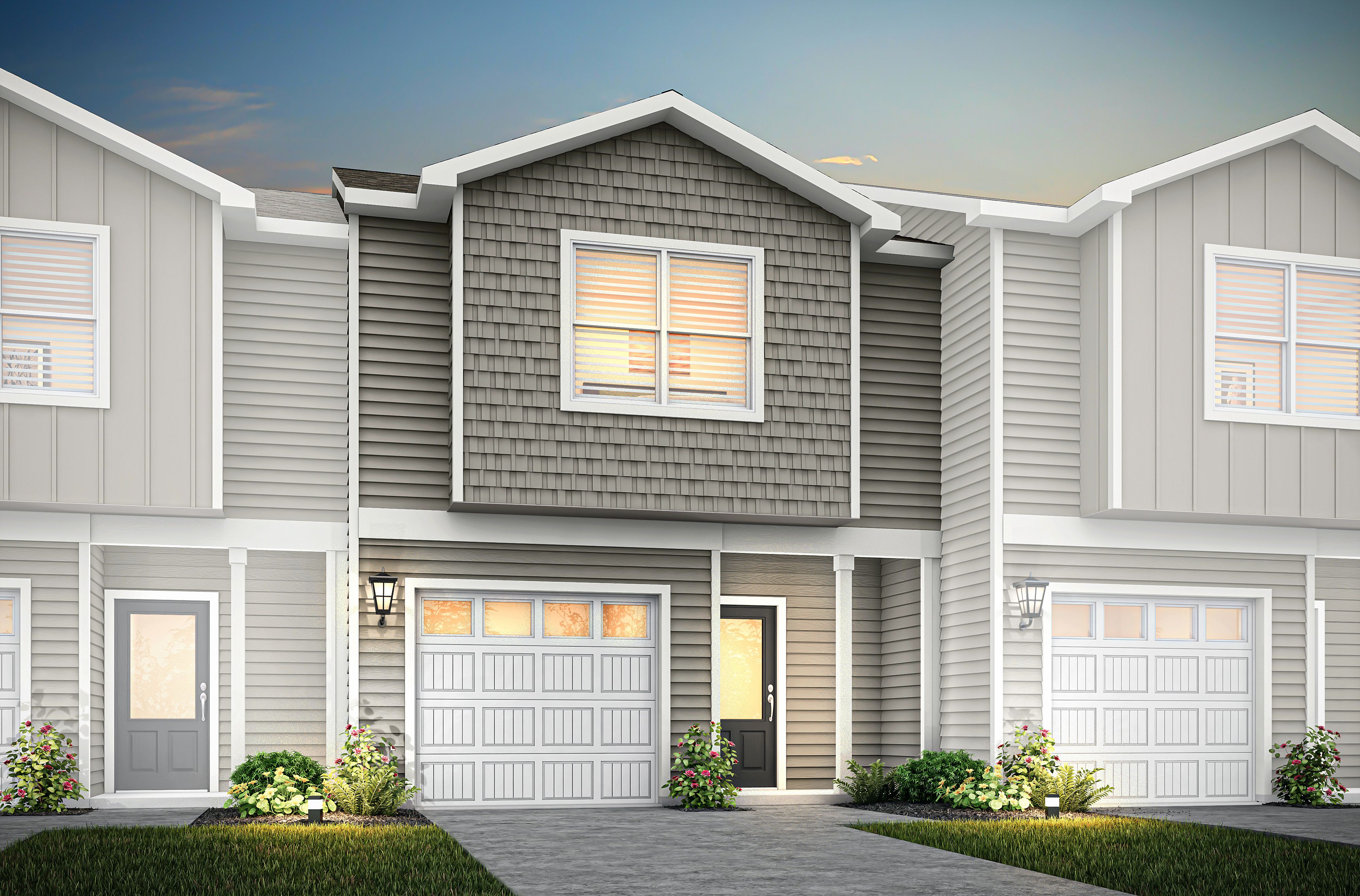 The townhome has 3 bedrooms and all upgrades are included.