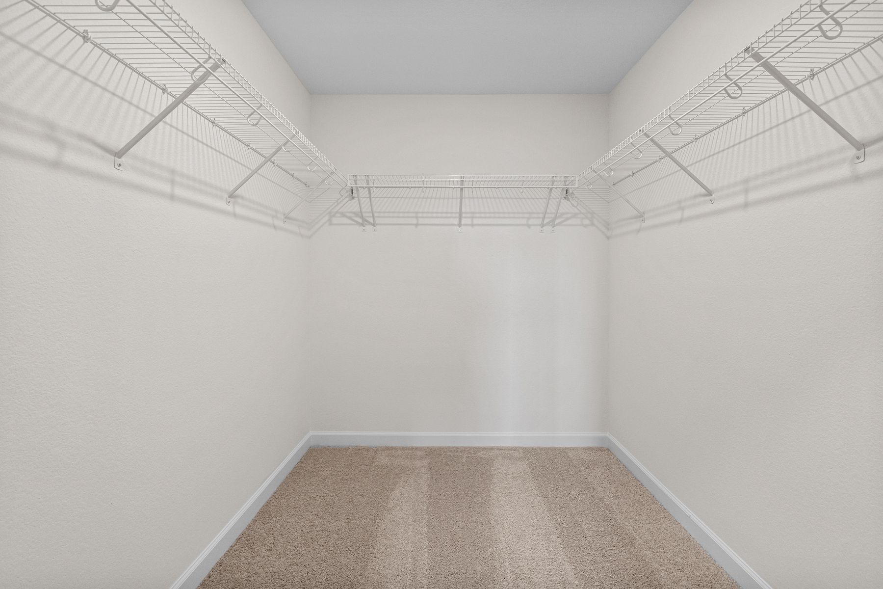 Every bedroom is generously sized and has its own closet!