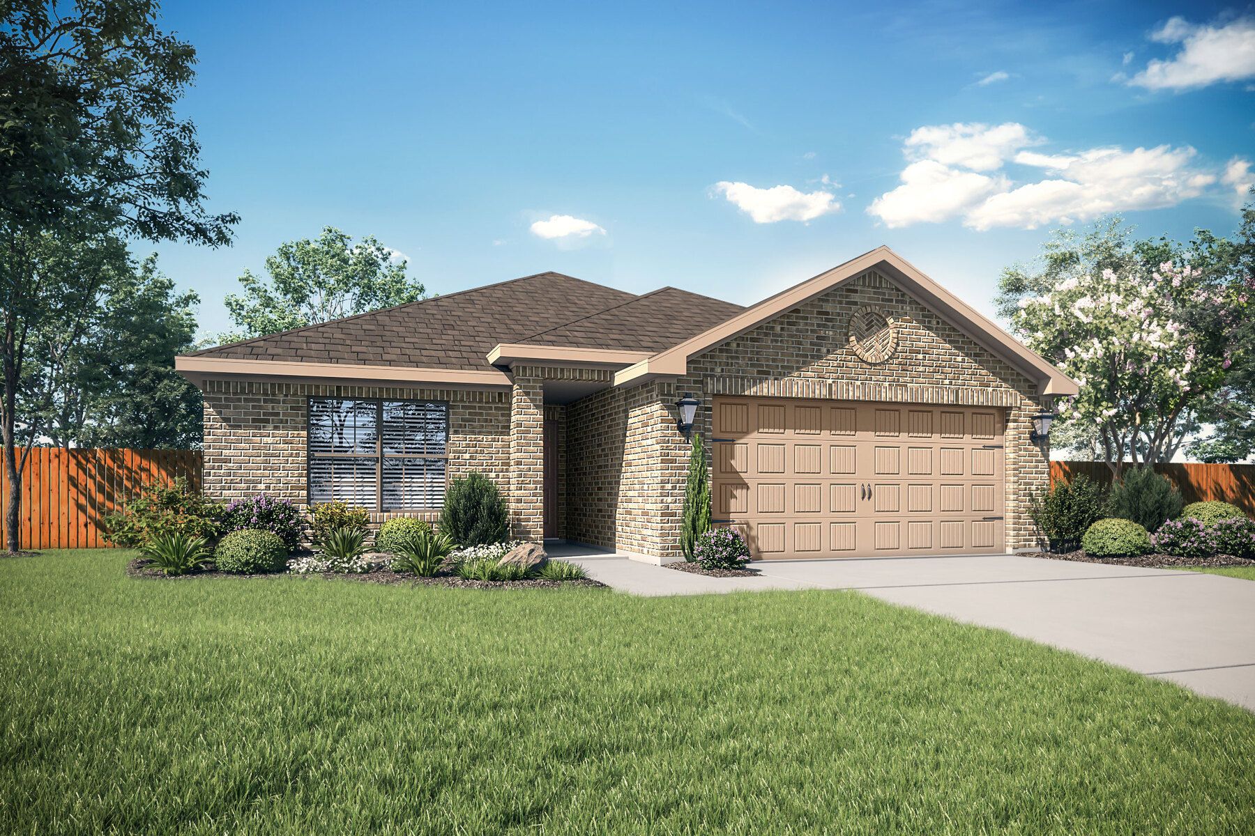 The Rio Grande is a beautiful, one-story home.