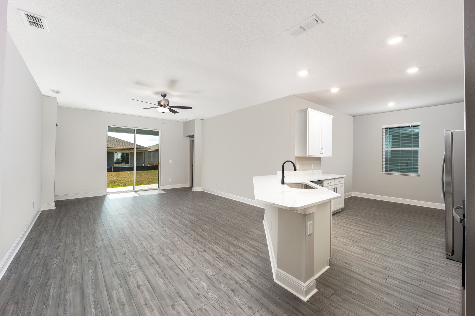 The open-concept layout of this home is perfect for entertaining!
