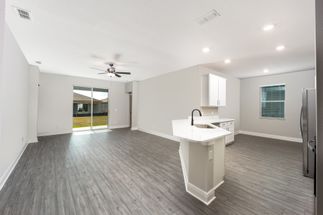 The open-concept layout of this home is perfect for entertaining!