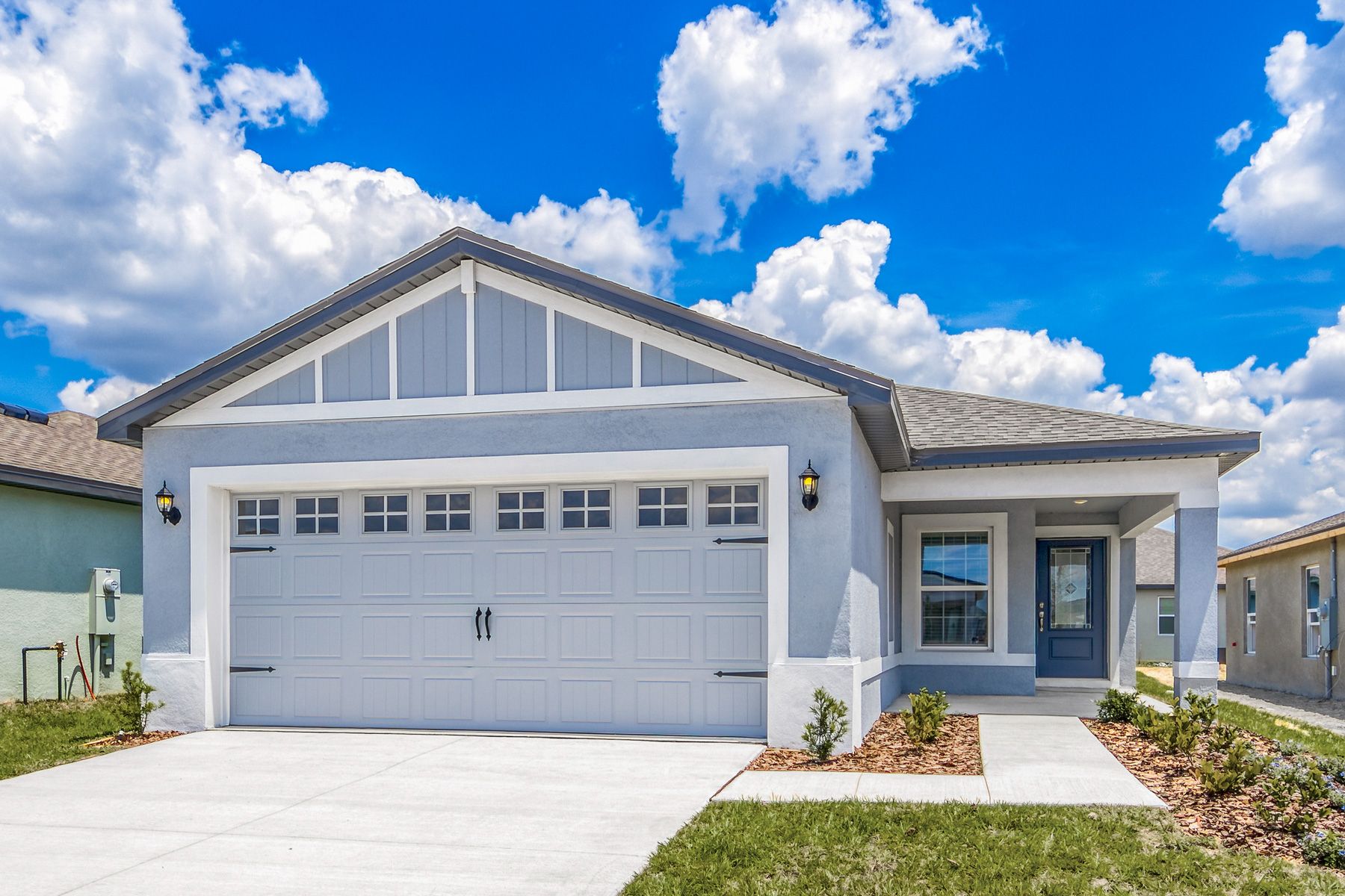 This plan includes a 2-car garage!