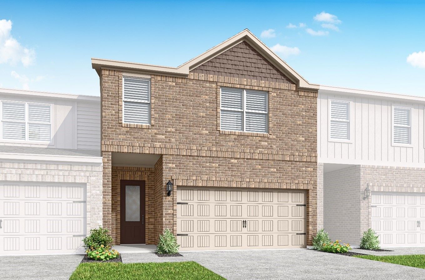 The Appaloosa is a beautiful brick, two-story home.