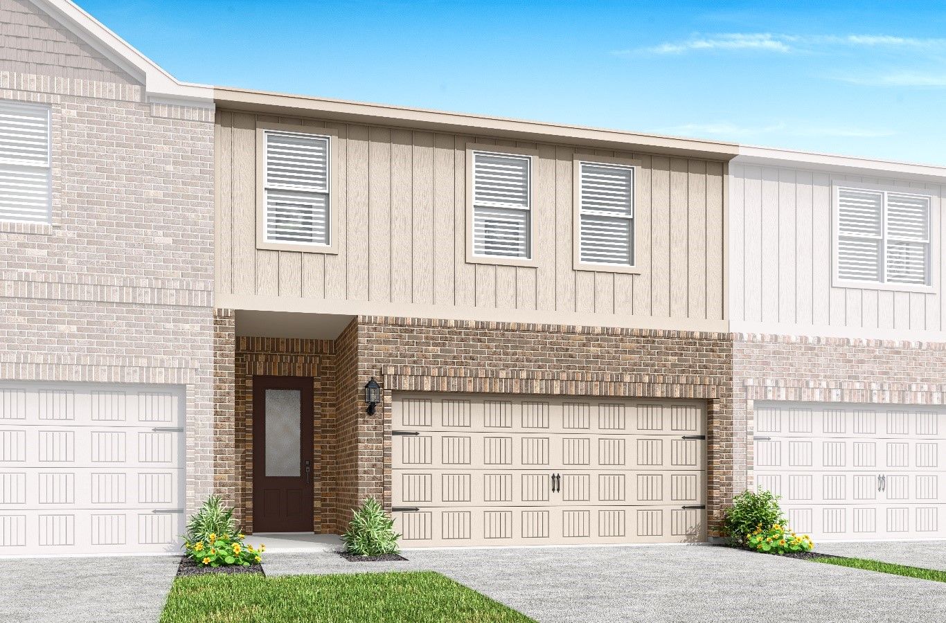 The Blazer is a beautiful, two-story home.