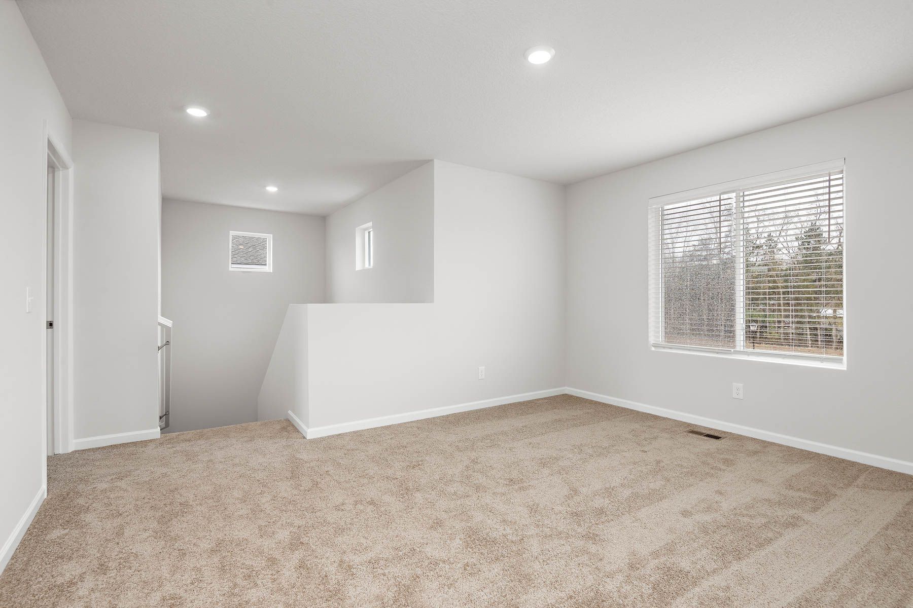 There is a game room upstairs
