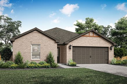 The Durant is a beautiful, one-story home.