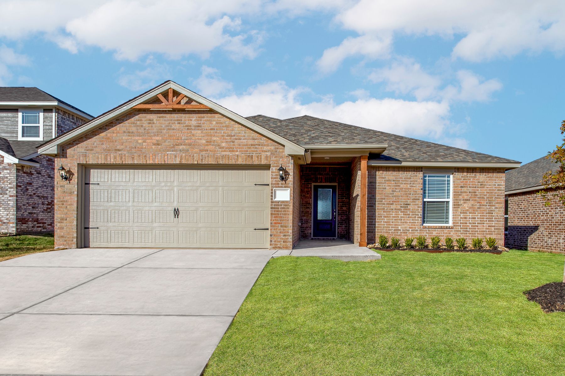 The Cedar is a beautiful, one-story home.