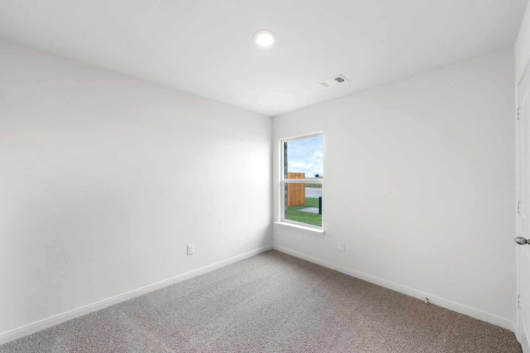 The secondary bedrooms are a perfect space for children's bedrooms or guest rooms.