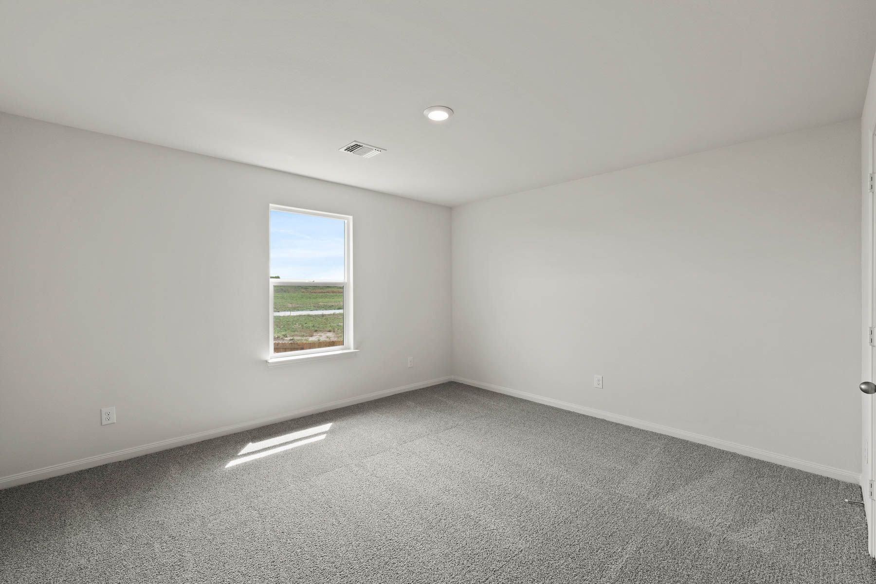 The secondary bedrooms of are perfect for children's bedrooms or as guest rooms.