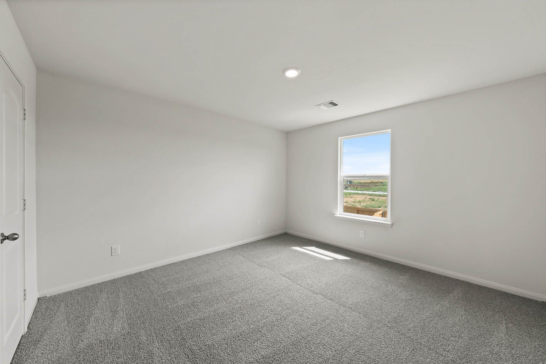 The secondary bedrooms of are perfect for children's bedrooms or as guest rooms.