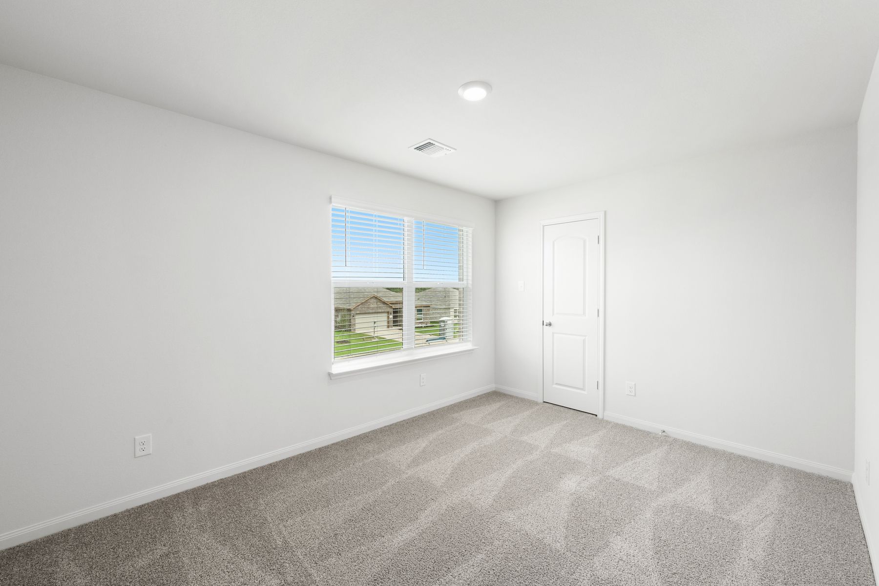 The secondary bedrooms of are perfect for children's bedrooms or as guest rooms.