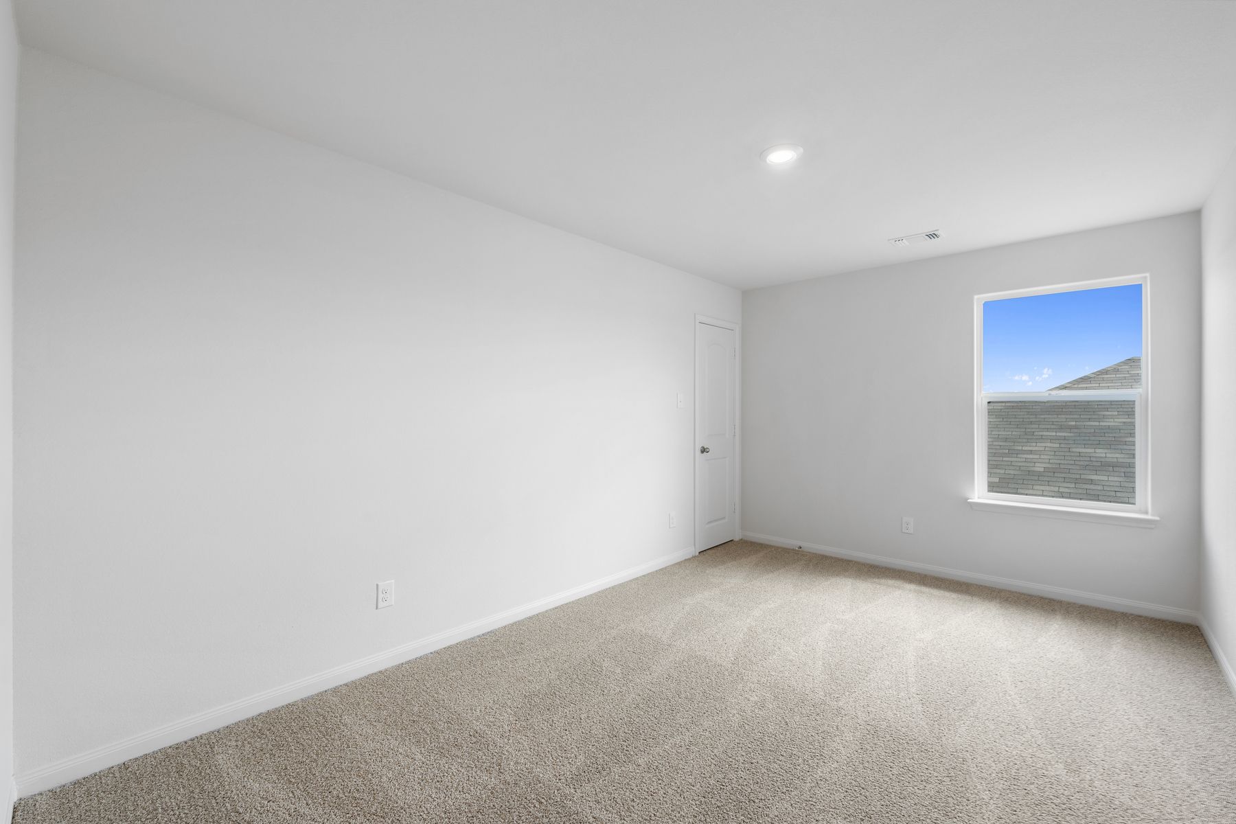 The secondary bedrooms of are perfect for children's bedrooms or as guest rooms.
