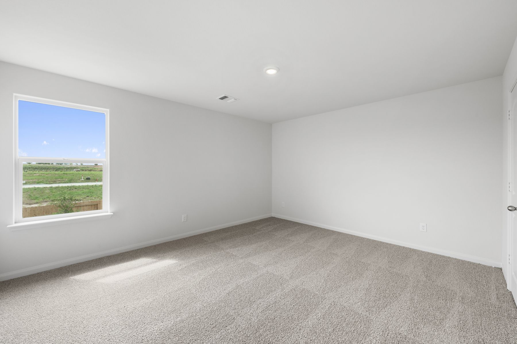 The secondary bedrooms of are perfect for children's bedrooms or as guest rooms.