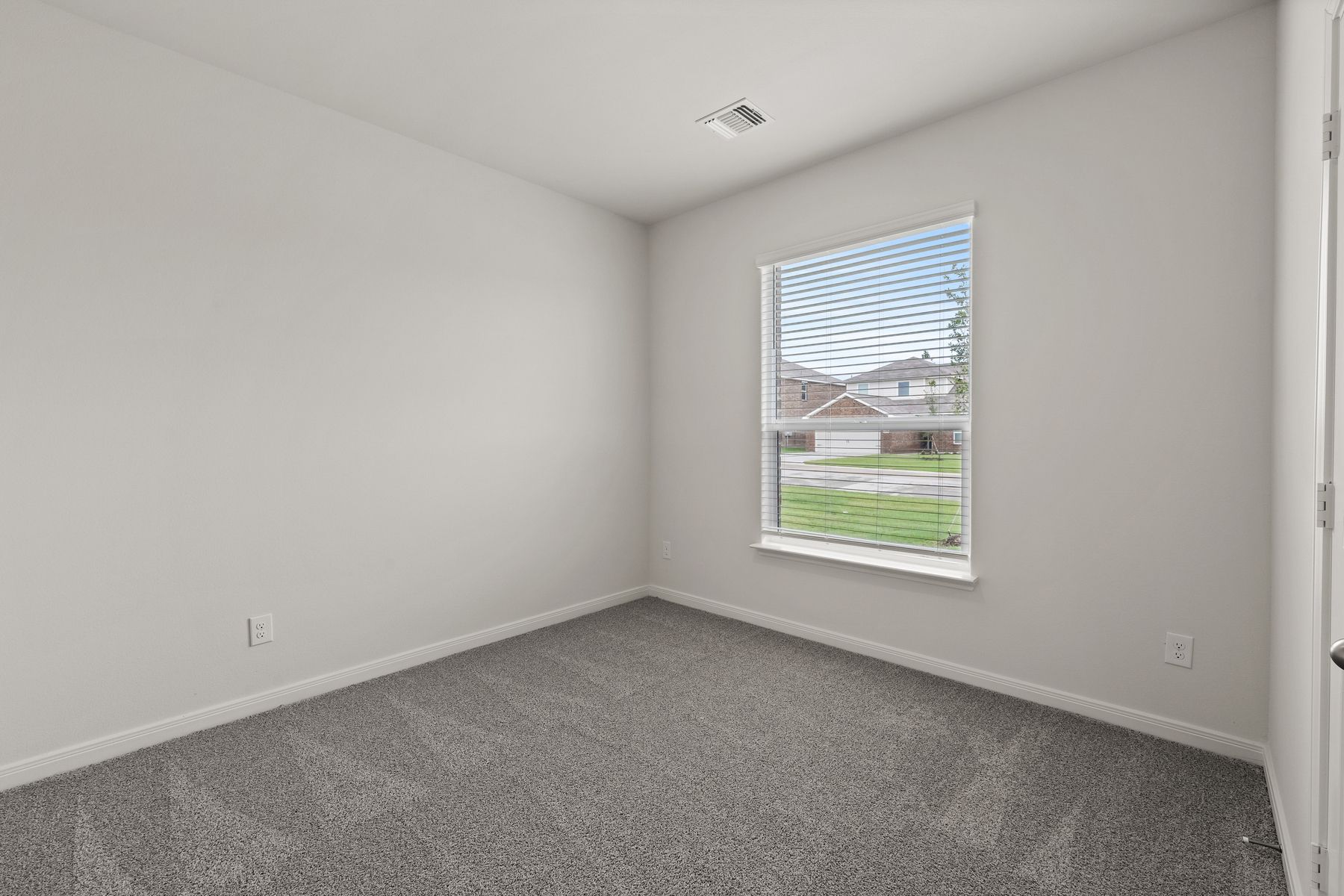 The secondary bedrooms are a perfect space for children's bedrooms or guest rooms.