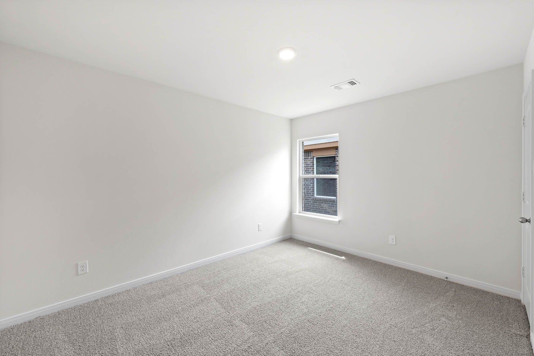 The secondary bedrooms are a perfect space for children's bedrooms or guest rooms.