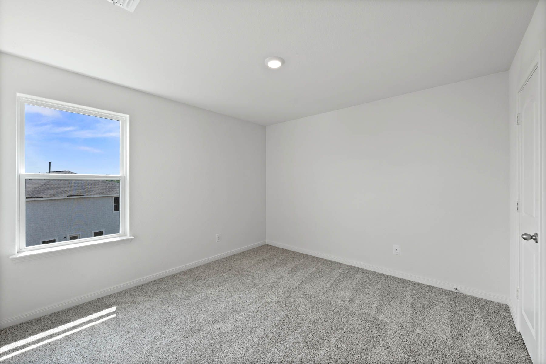 The secondary bedrooms are a perfect space for children's bedrooms or guest rooms.