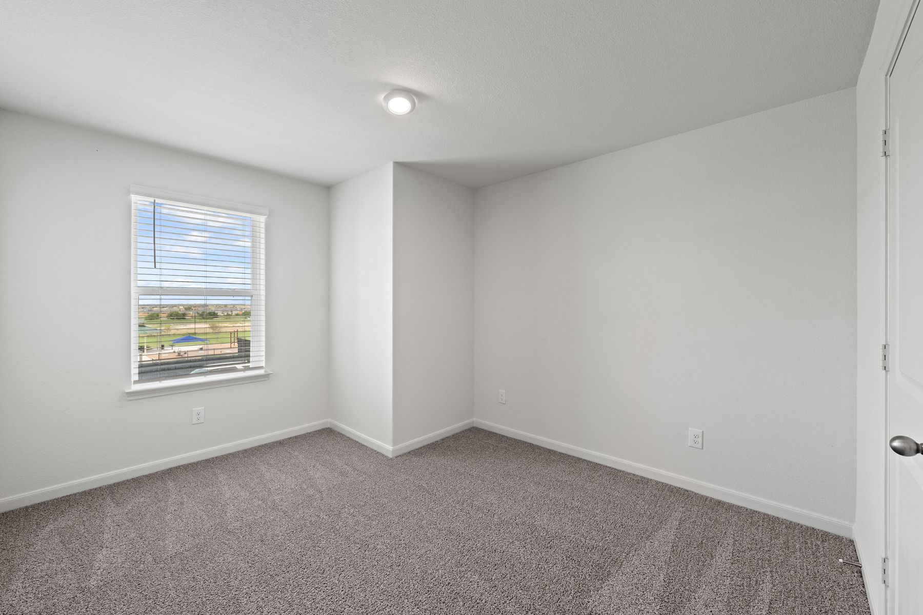 The secondary bedrooms are a perfect space for children's bedrooms or guest rooms.