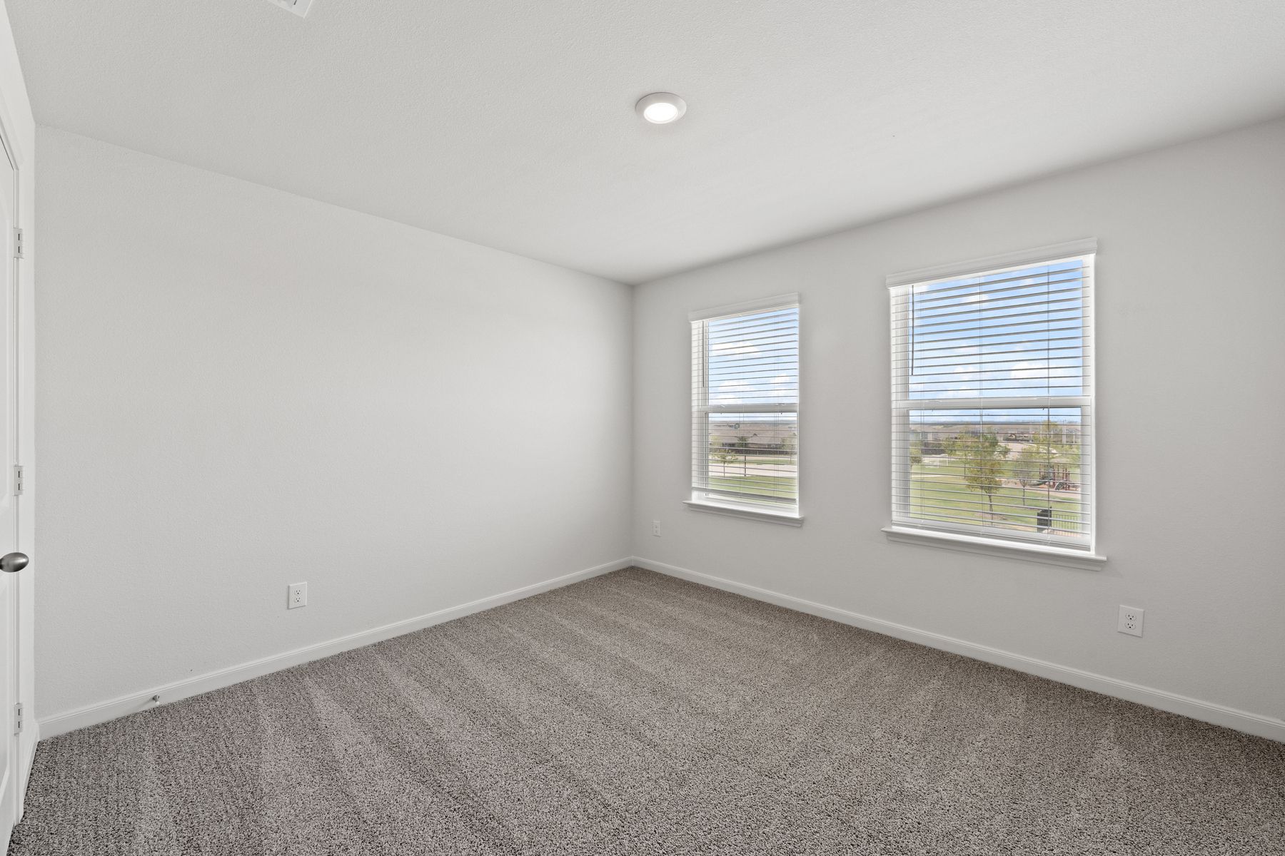 The secondary bedrooms are a perfect space for children's bedrooms or guest rooms.