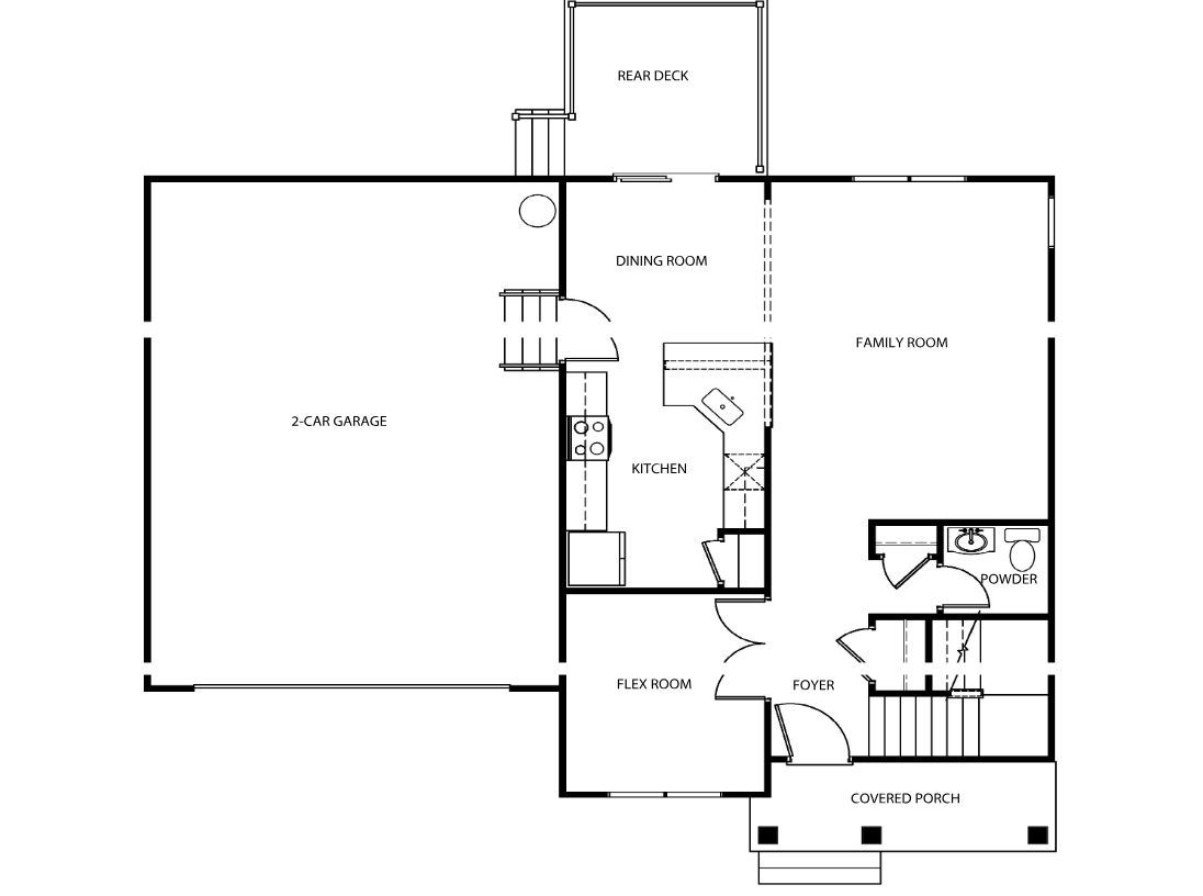 The 1st floor of the Lee