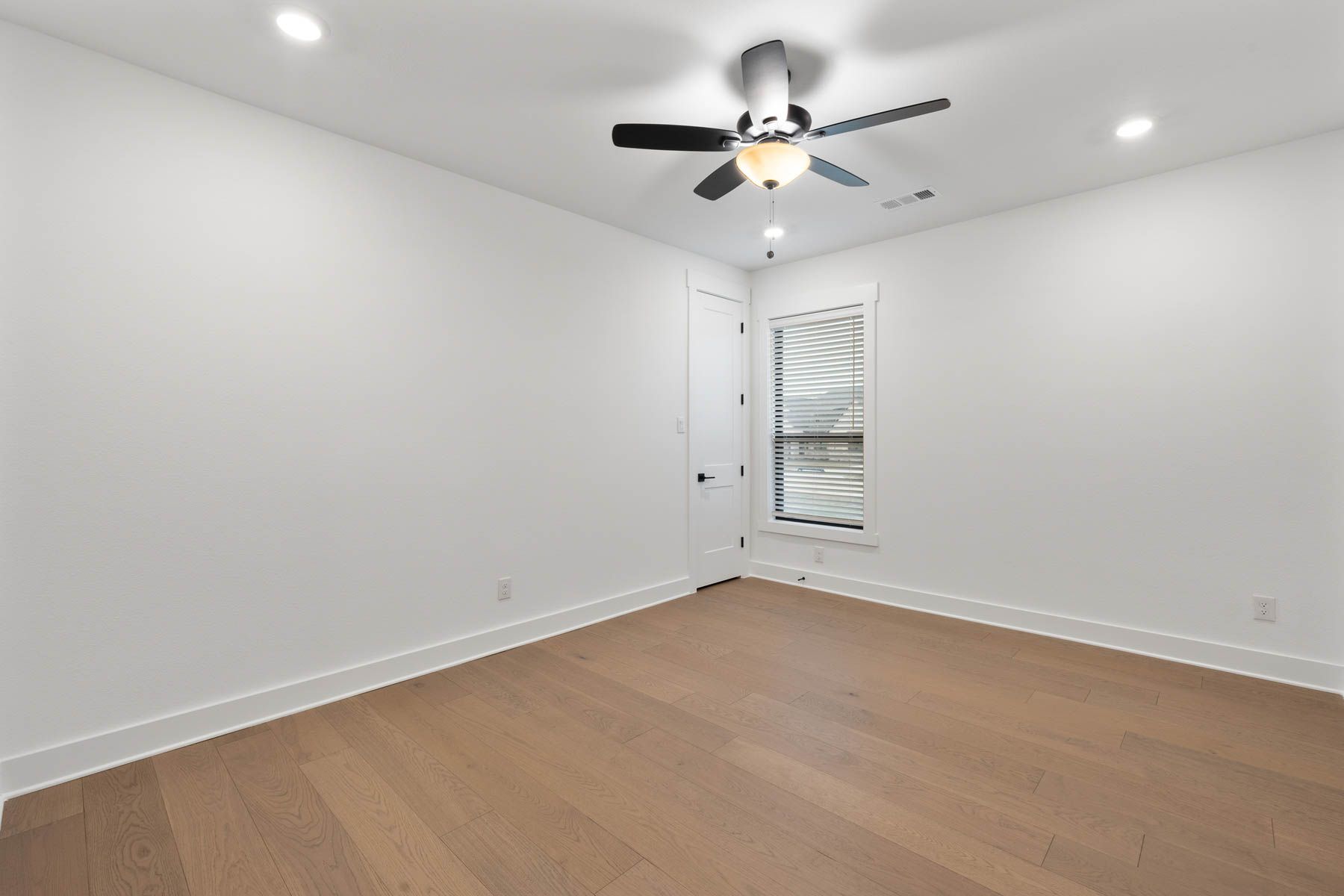 The secondary bedrooms in this home are the perfect space for children's bedrooms or guest rooms.