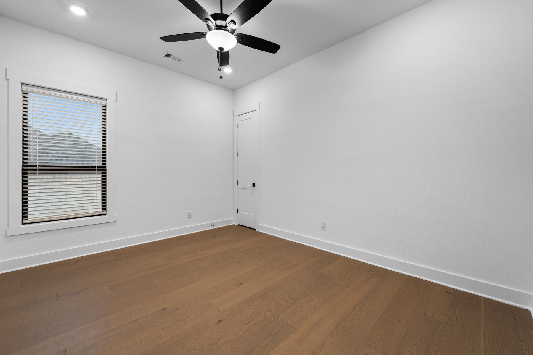 The secondary bedrooms in this home are the perfect space for children's bedrooms or guest rooms.