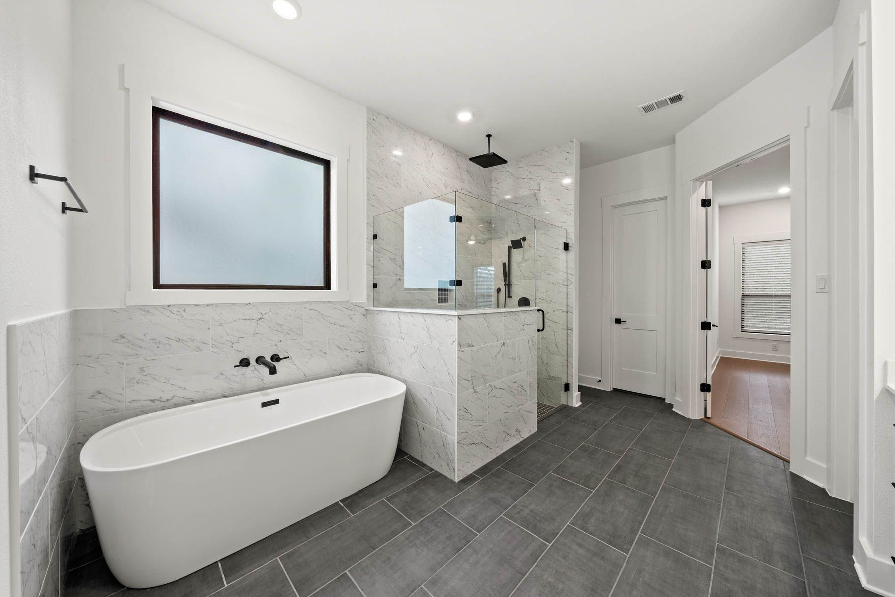 The secondary bedrooms in this home are the perfect space for children's bedrooms or guest rooms.