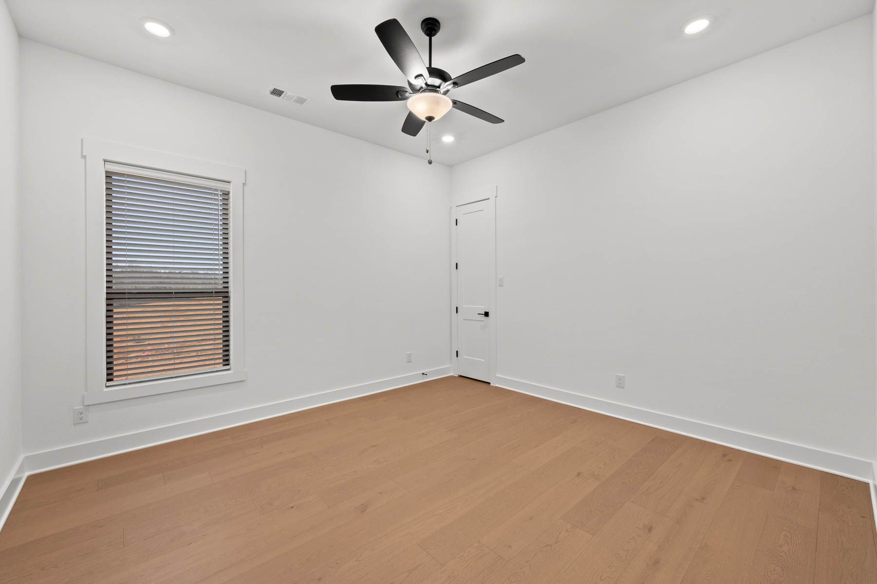 The secondary bedrooms in this home are the perfect space for children's bedrooms or guest rooms.