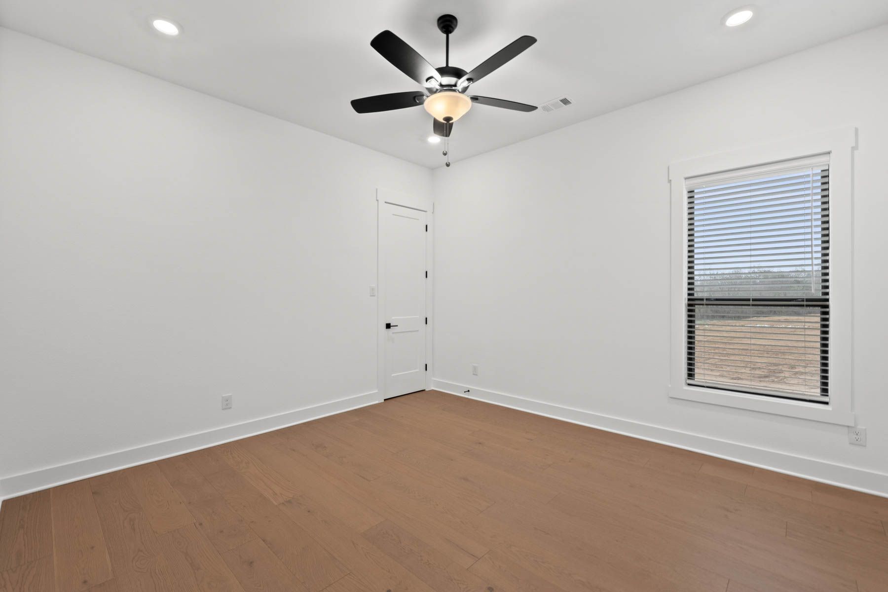 The secondary bedrooms in this home are the perfect space for children's bedrooms or guest rooms.