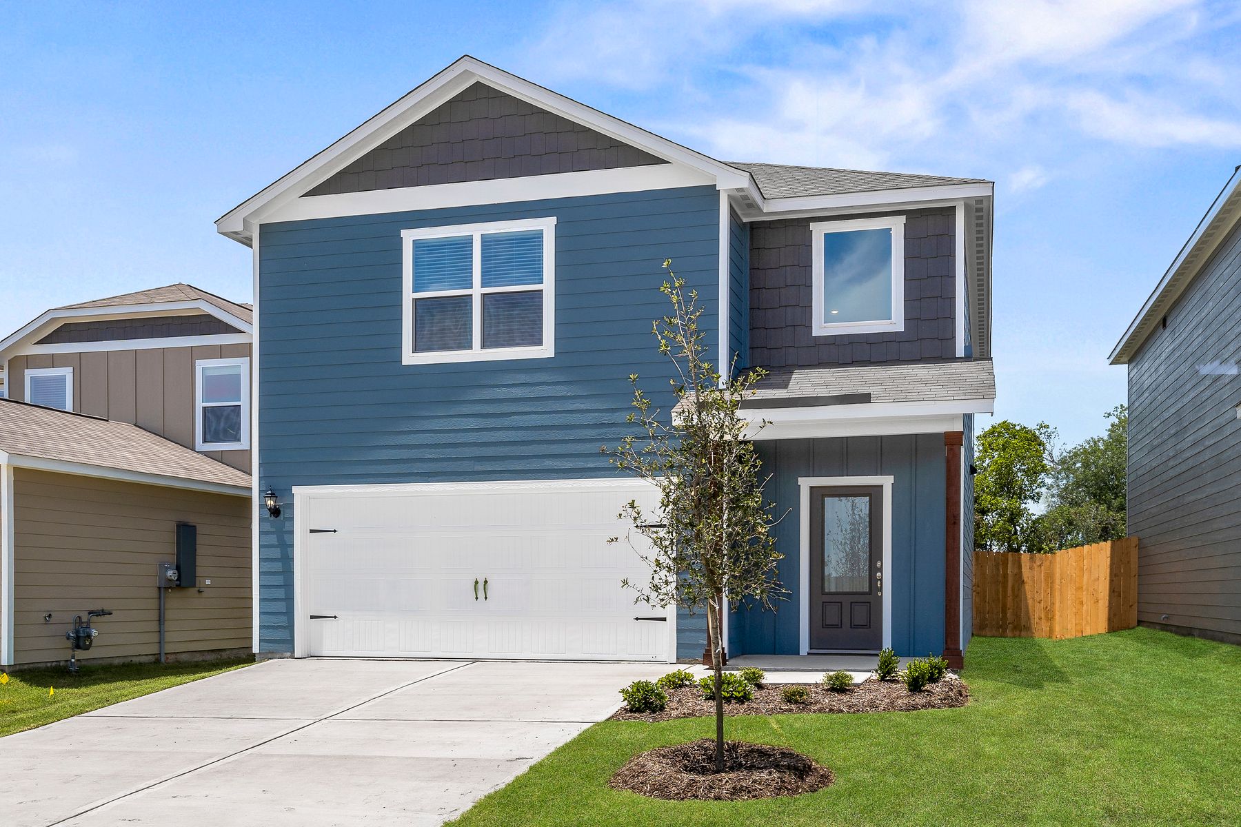 The Rayburn is a gorgeous, two-story floor plan.