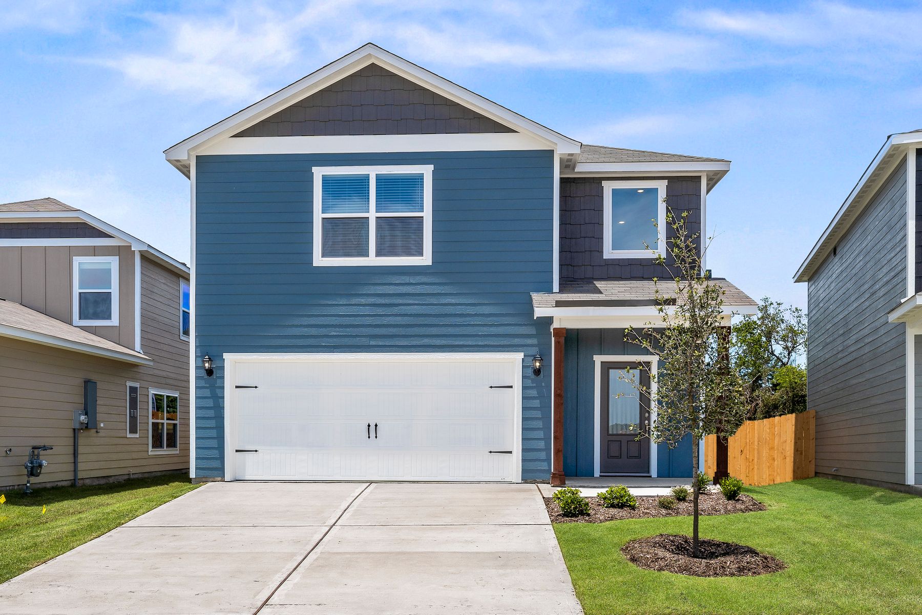 The Rayburn is a gorgeous, two-story floor plan.