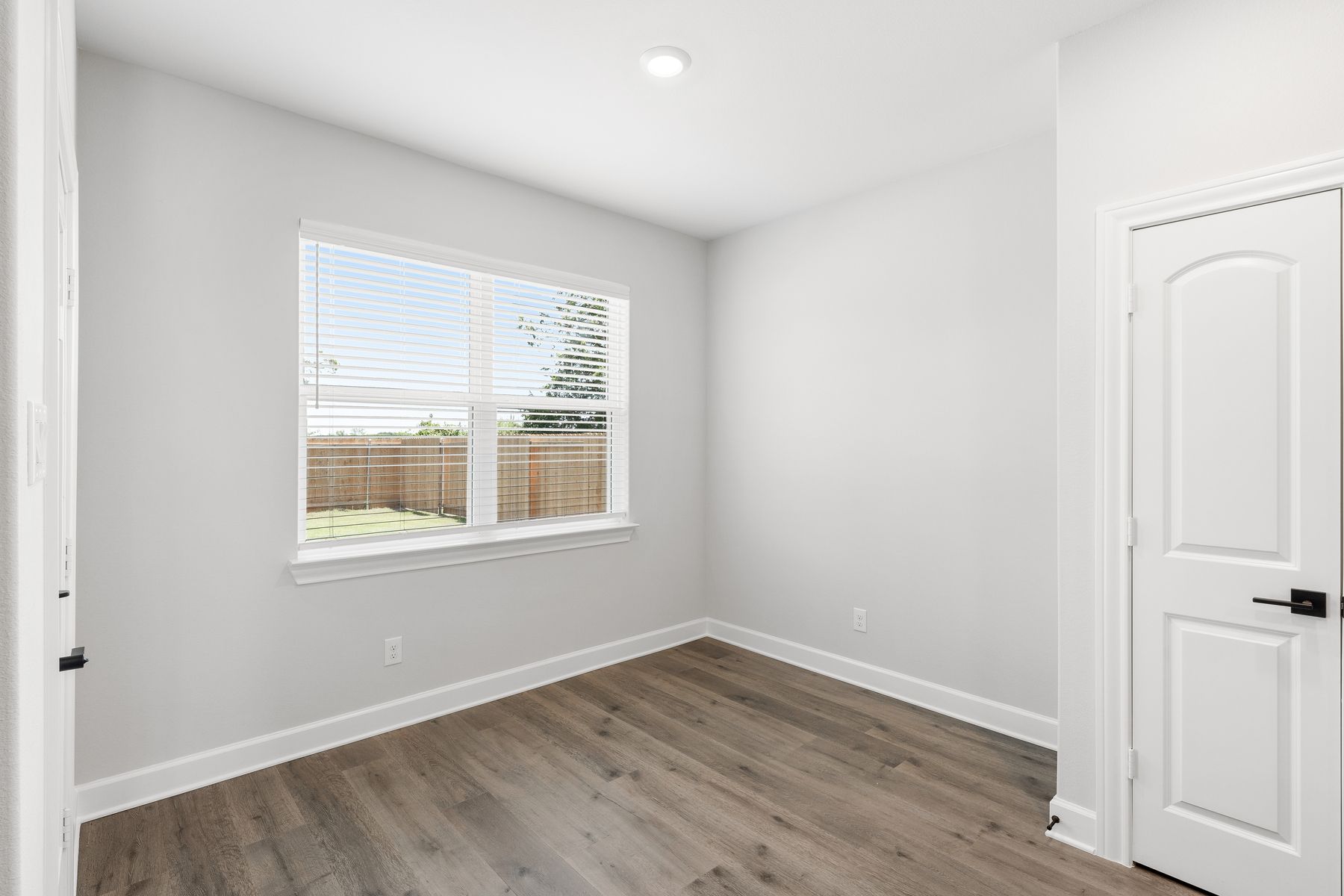 The Blanco floor plan is an open concept layout with the kitchen, dining room and living room all sitting adjacent to one another.