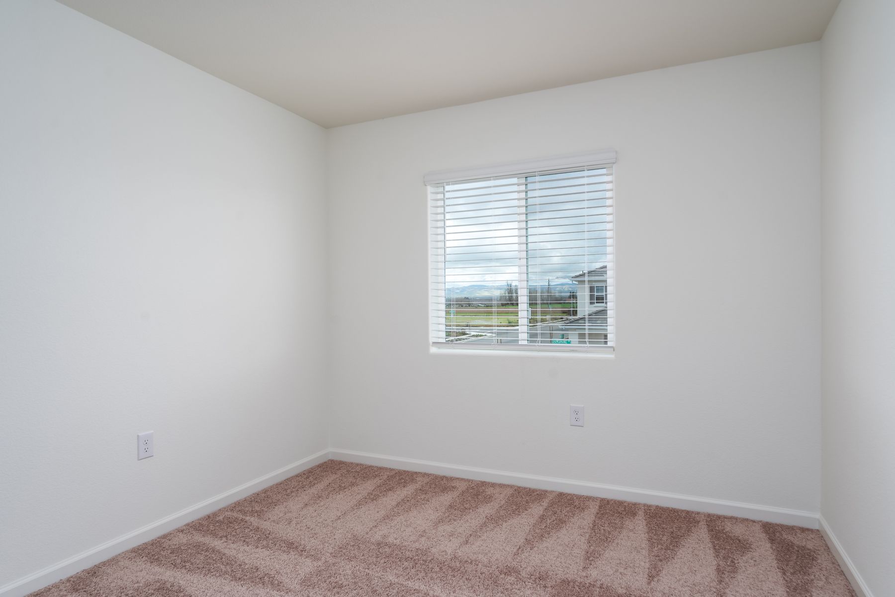 The secondary bedrooms have carpet.