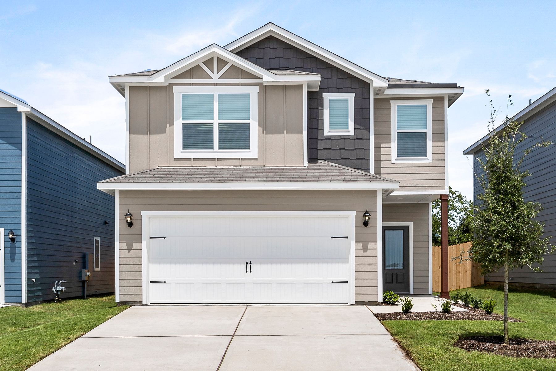 Beautiful two-story home.