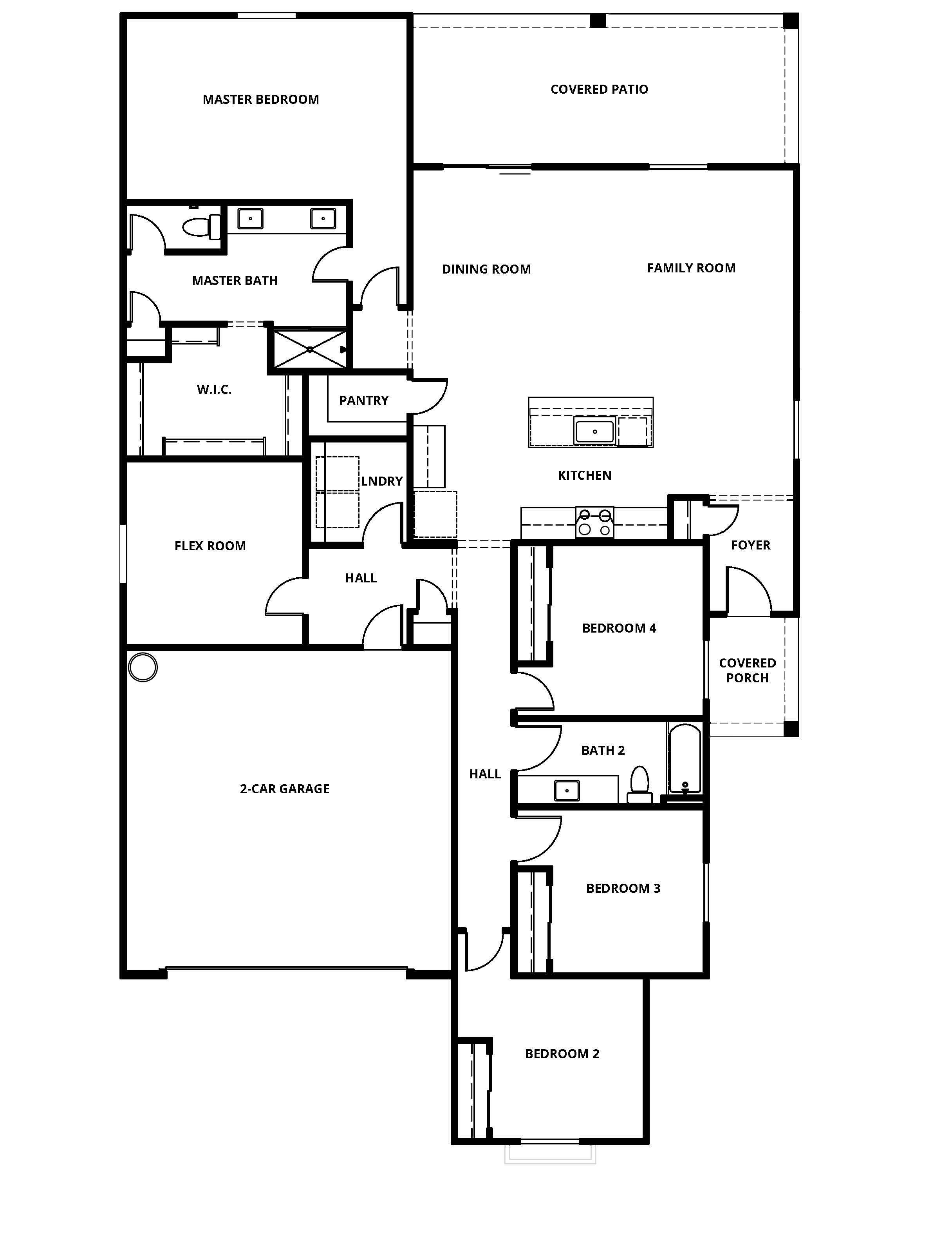 The Pichacho has a chef ready kitchen and spacious family room.