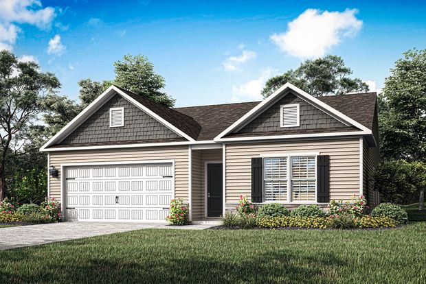 The Cary has a spacious 2-car garage