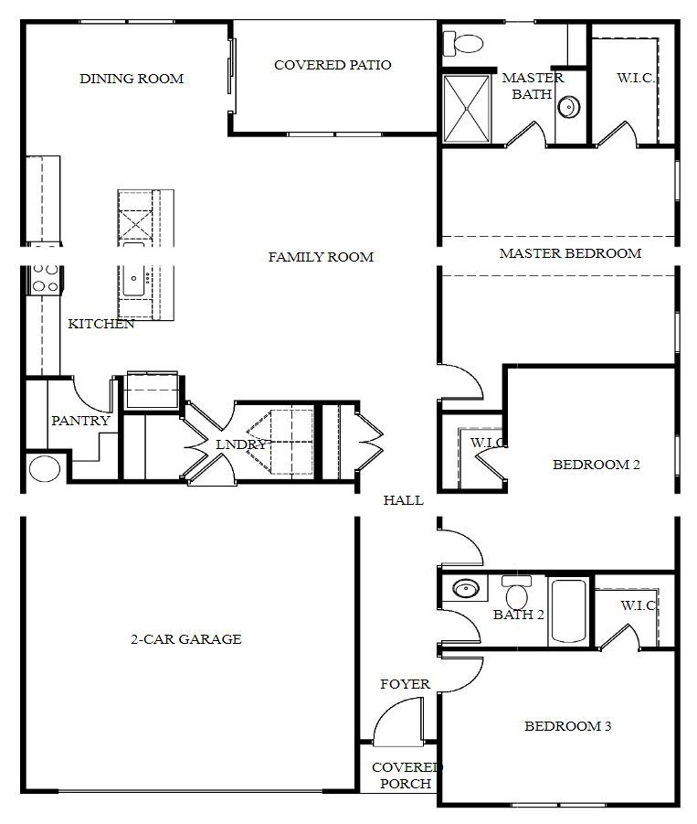 The Cary Floor Plan