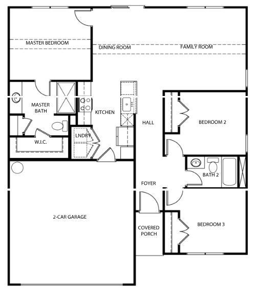 The Aaron floor plan