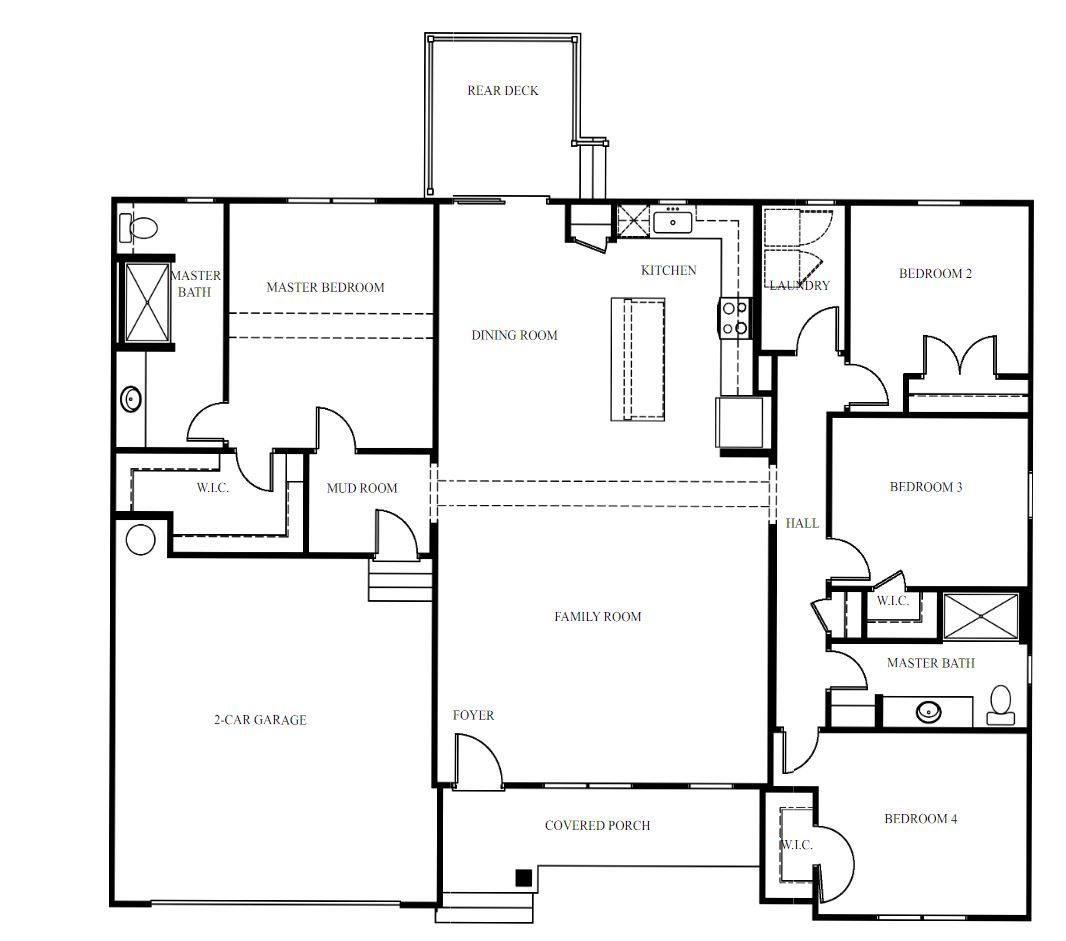 The Marie Floor Plan