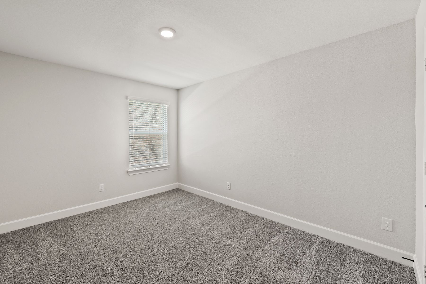 The secondary bedrooms are a great space for children's bedrooms or guest rooms.