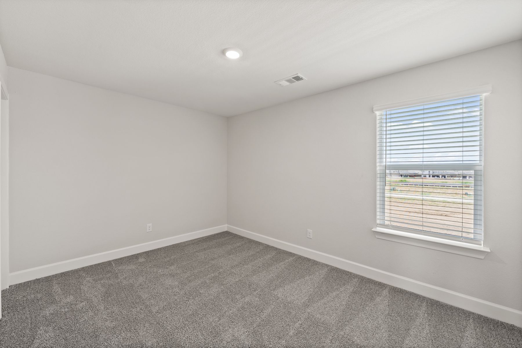 The secondary bedrooms are a great space for children's bedrooms or guest rooms.