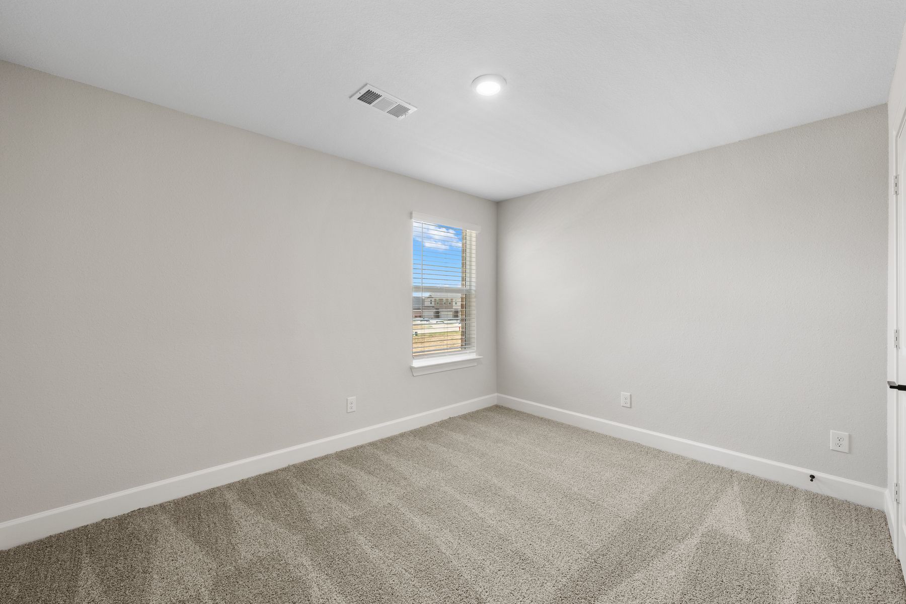 The secondary bedrooms are the perfect space for children's bedrooms or guest rooms.