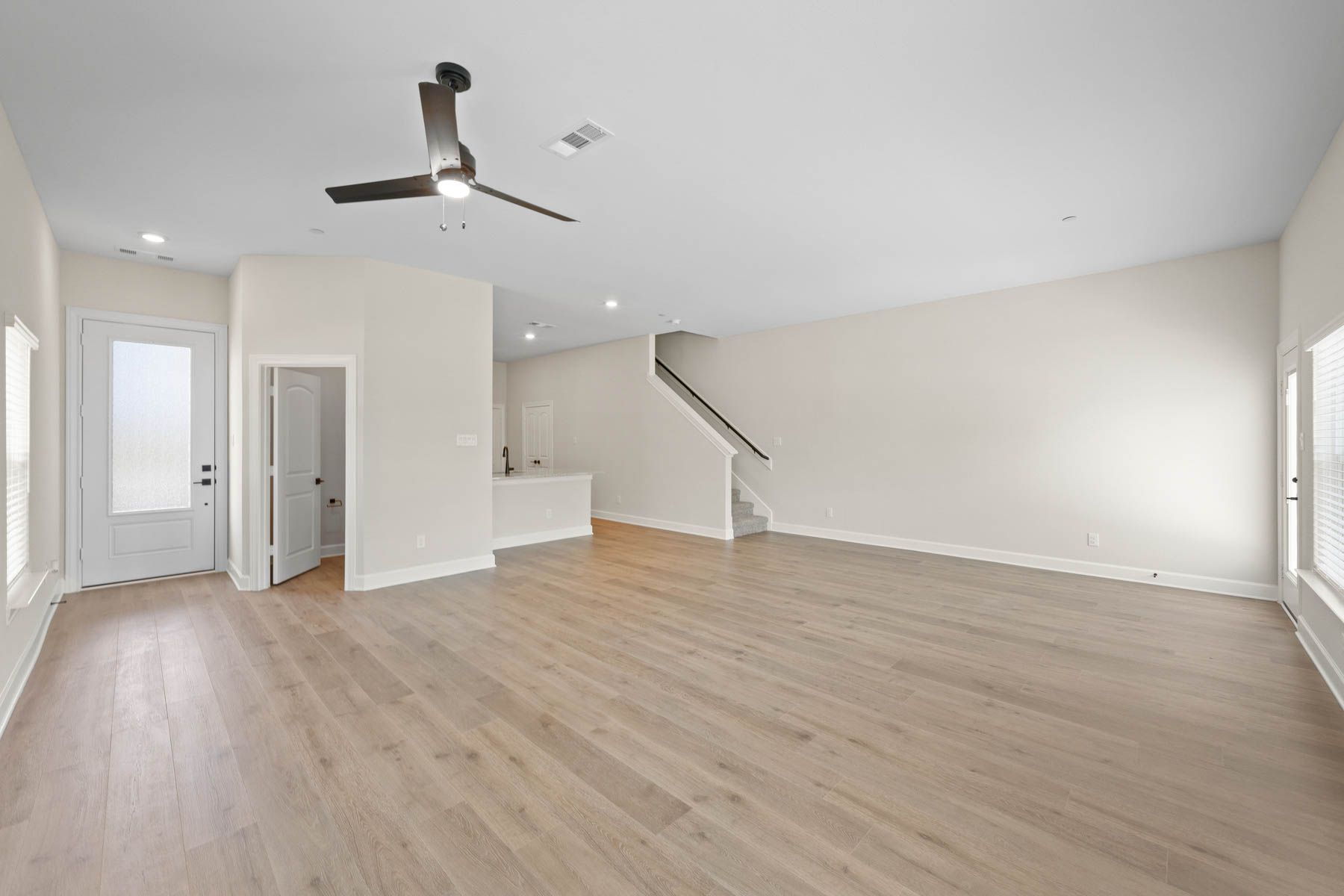 The downstairs of the Noma has a wonderful powder room.