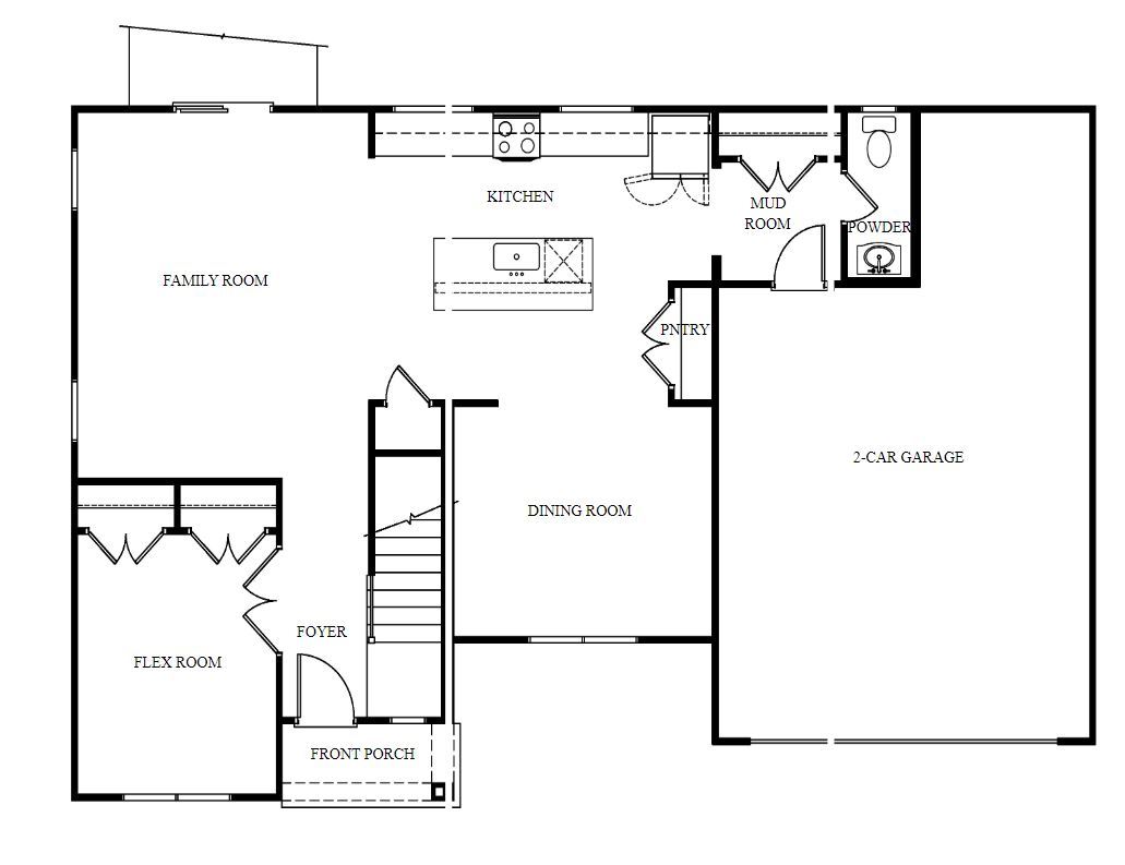 The first floor of the Franklin