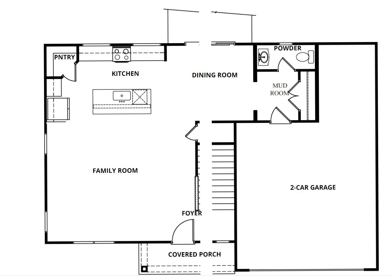 The first floor of the Erie